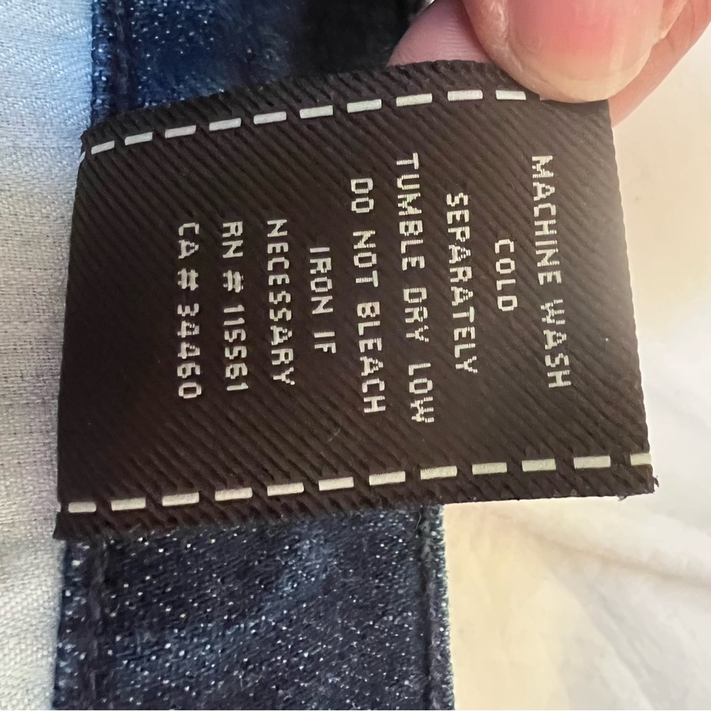 7 For All Mankind Bootcut Jeans Size 30 Medium Wash High Rise Denim - Picture 7 of 7